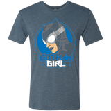 T-Shirts Indigo / Small Gotham Girl Men's Triblend T-Shirt
