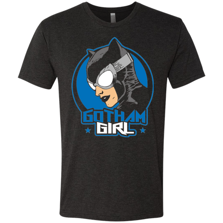 T-Shirts Vintage Black / Small Gotham Girl Men's Triblend T-Shirt