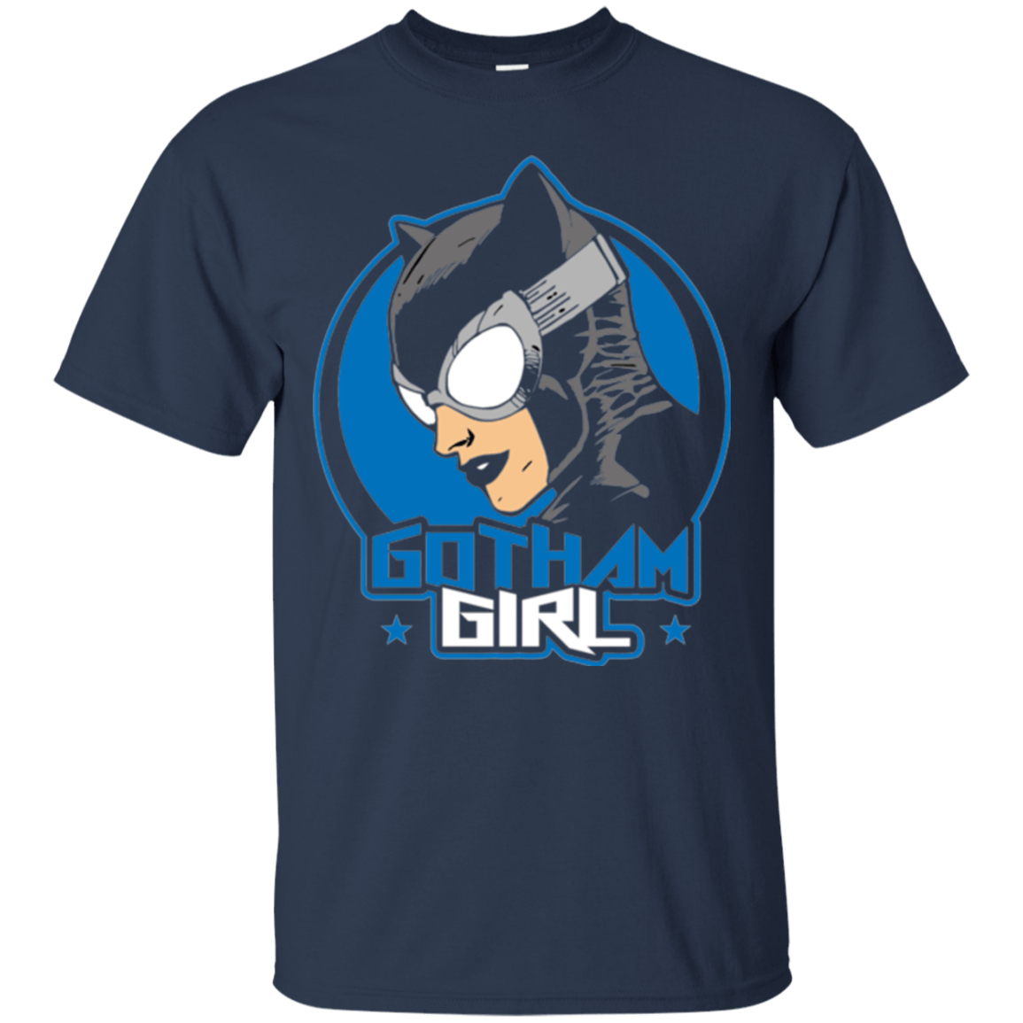T-Shirts Navy / Small Gotham Girl T-Shirt
