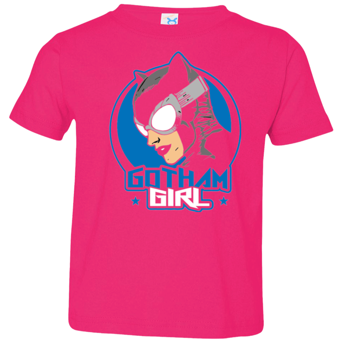 T-Shirts Hot Pink / 2T Gotham Girl Toddler Premium T-Shirt