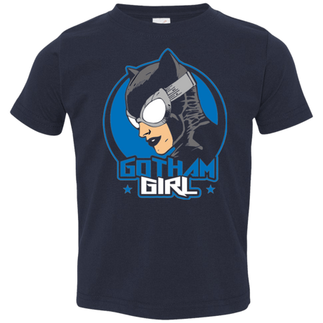 T-Shirts Navy / 2T Gotham Girl Toddler Premium T-Shirt
