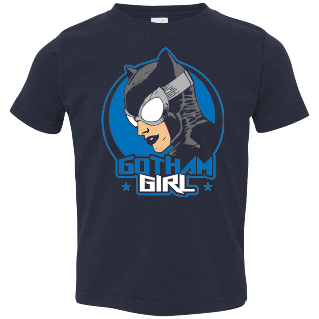 T-Shirts Navy / 2T Gotham Girl Toddler Premium T-Shirt