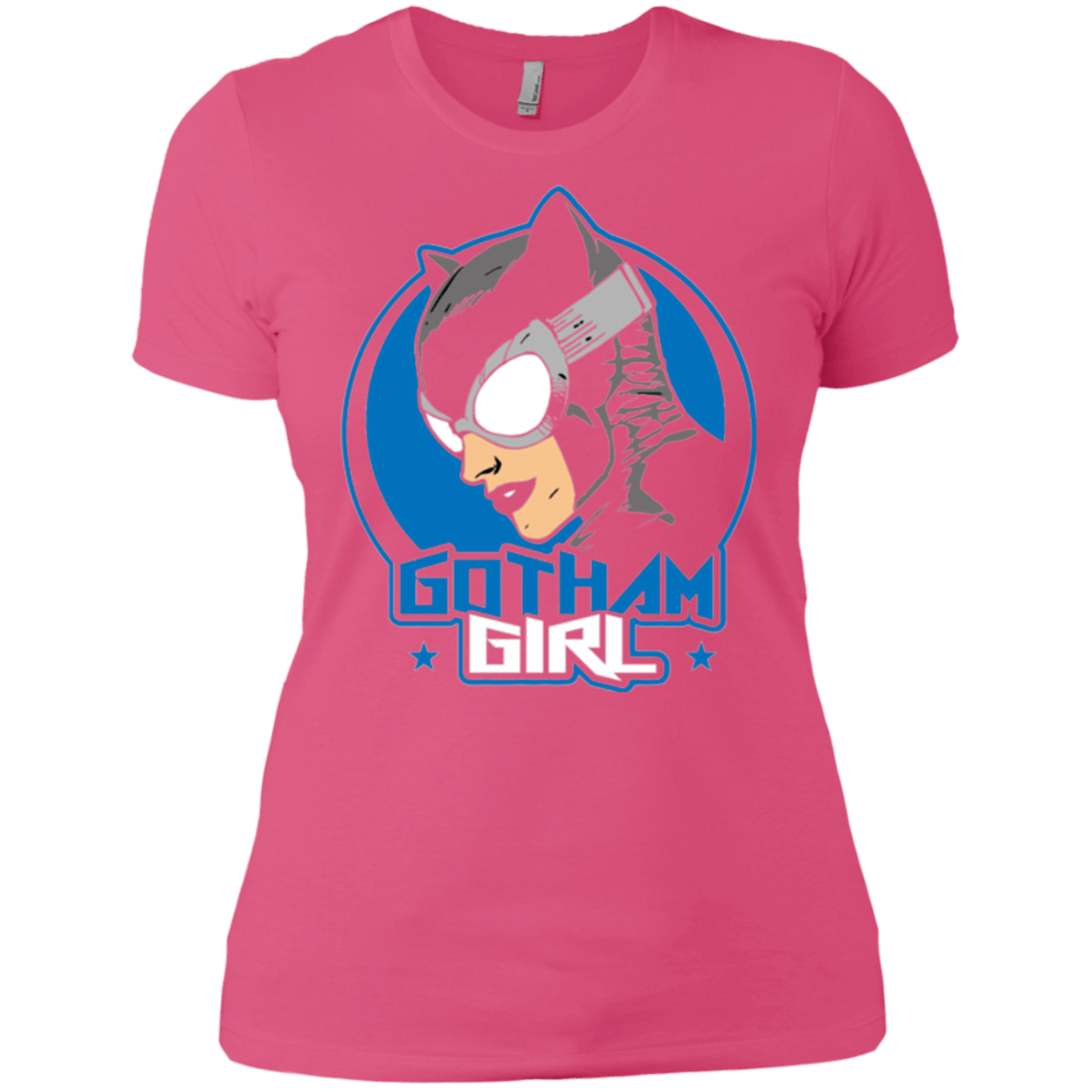 T-Shirts Hot Pink / X-Small Gotham Girl Women's Premium T-Shirt