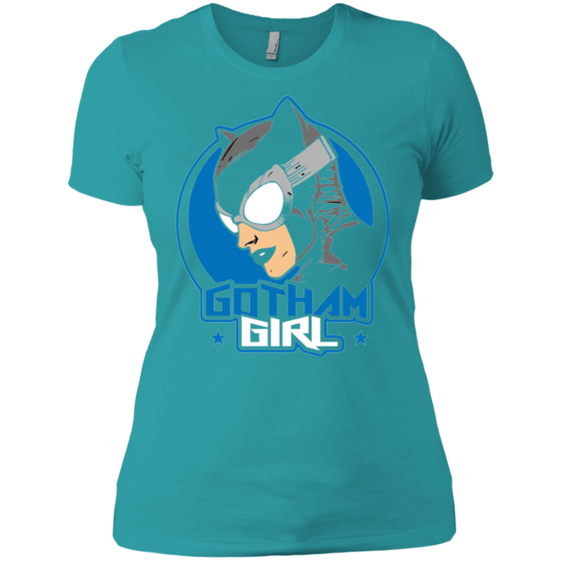 T-Shirts Tahiti Blue / X-Small Gotham Girl Women's Premium T-Shirt