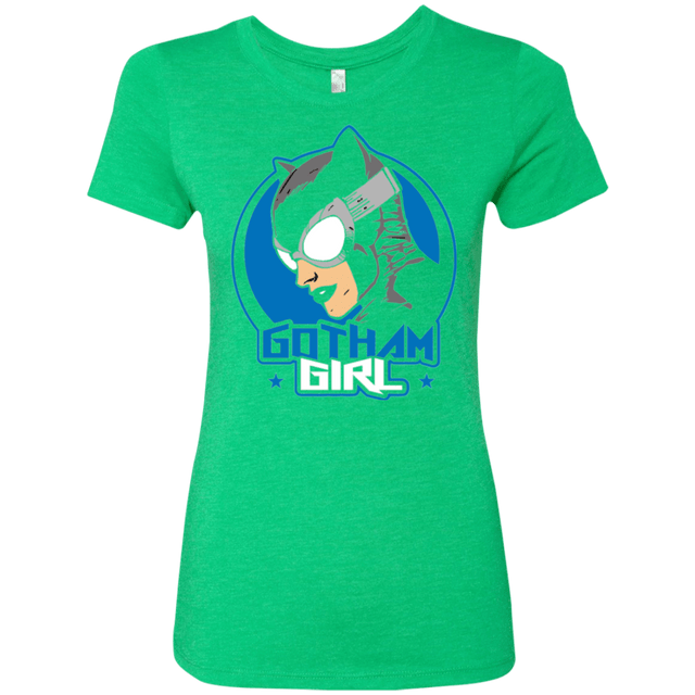 T-Shirts Envy / Small Gotham Girl Women's Triblend T-Shirt