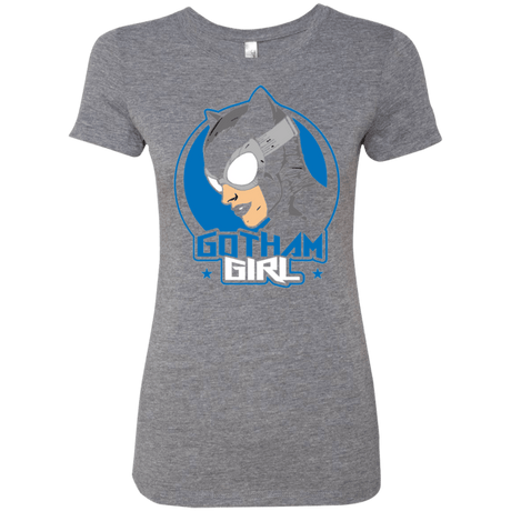 T-Shirts Premium Heather / Small Gotham Girl Women's Triblend T-Shirt