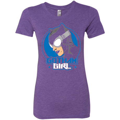 T-Shirts Purple Rush / Small Gotham Girl Women's Triblend T-Shirt