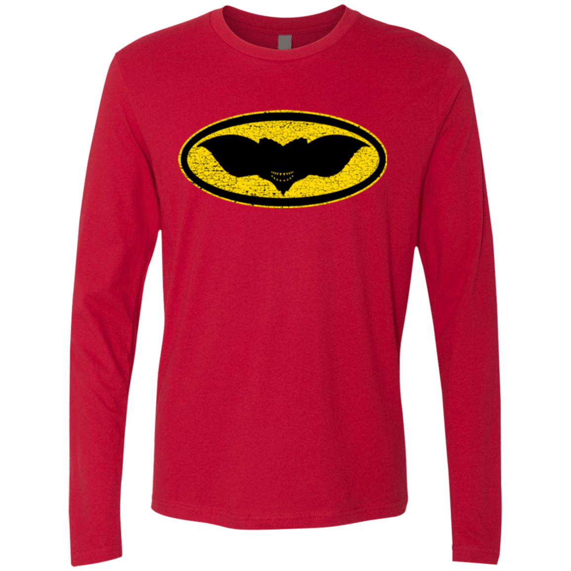 T-Shirts Red / Small Gotham Gremlin Men's Premium Long Sleeve