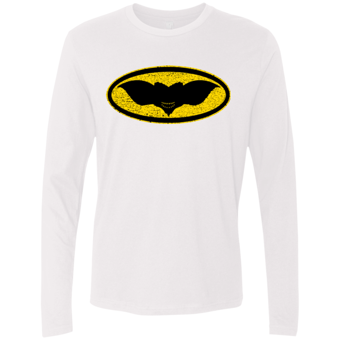 T-Shirts White / Small Gotham Gremlin Men's Premium Long Sleeve