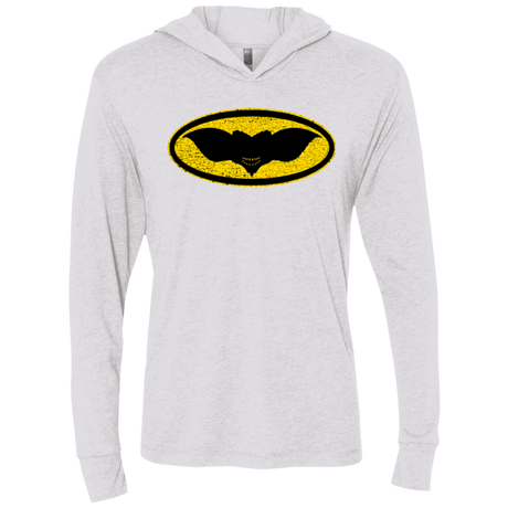 T-Shirts Heather White / X-Small Gotham Gremlin Triblend Long Sleeve Hoodie Tee