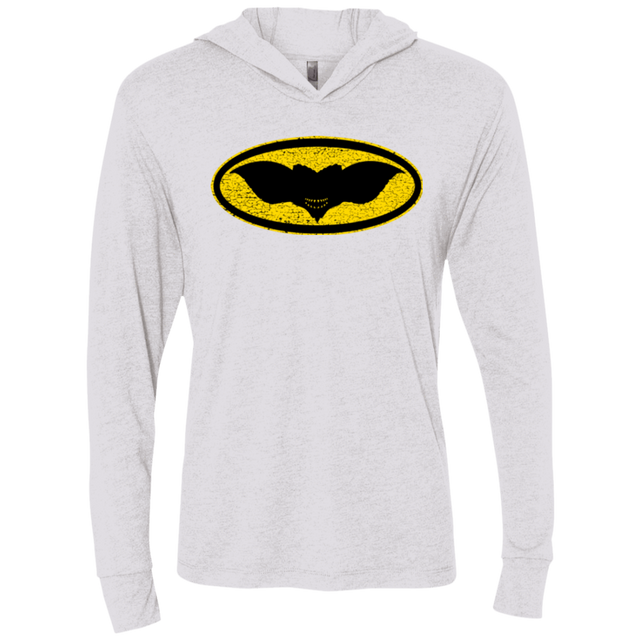 T-Shirts Heather White / X-Small Gotham Gremlin Triblend Long Sleeve Hoodie Tee