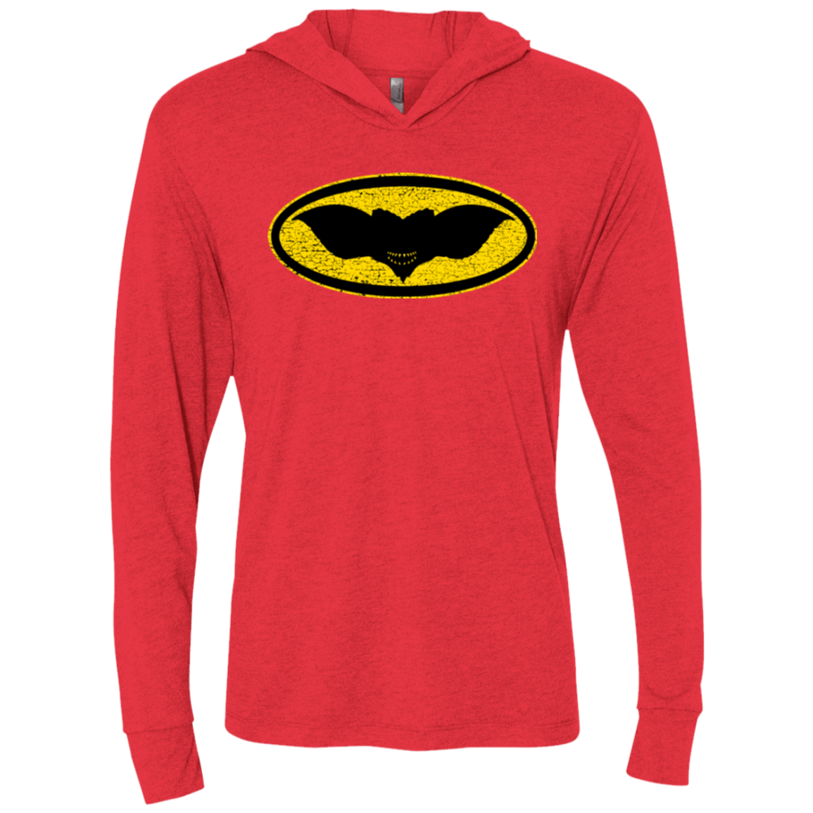 T-Shirts Vintage Red / X-Small Gotham Gremlin Triblend Long Sleeve Hoodie Tee