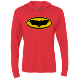 T-Shirts Vintage Red / X-Small Gotham Gremlin Triblend Long Sleeve Hoodie Tee