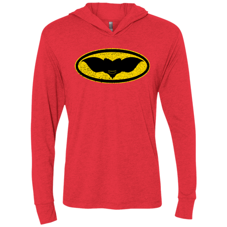T-Shirts Vintage Red / X-Small Gotham Gremlin Triblend Long Sleeve Hoodie Tee