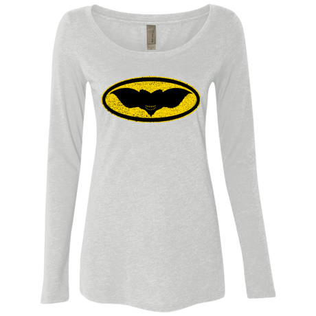 T-Shirts Heather White / Small Gotham Gremlin Women's Triblend Long Sleeve Shirt