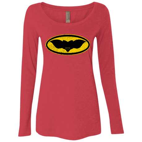 T-Shirts Vintage Red / Small Gotham Gremlin Women's Triblend Long Sleeve Shirt