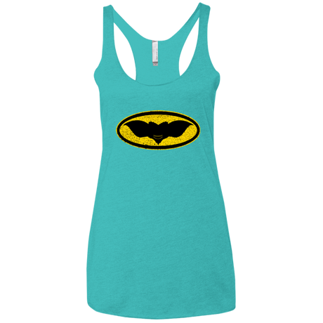 T-Shirts Tahiti Blue / X-Small Gotham Gremlin Women's Triblend Racerback Tank