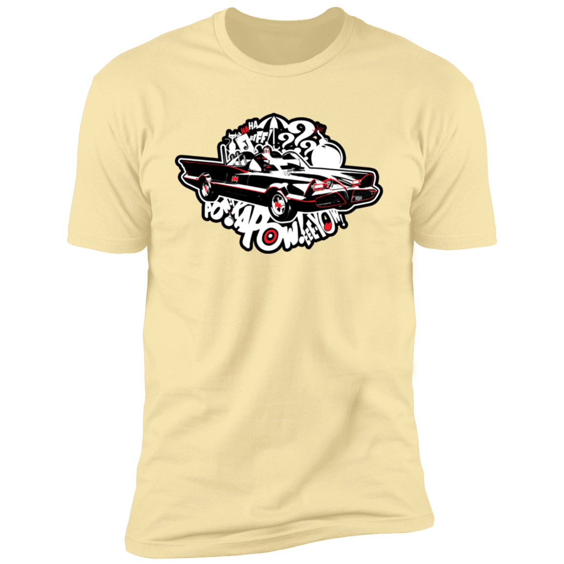 T-Shirts Banana Cream / S Gotham KAPOW Men's Premium T-Shirt