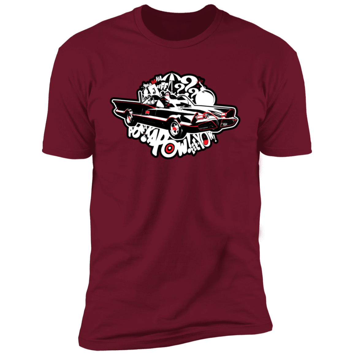 T-Shirts Cardinal / S Gotham KAPOW Men's Premium T-Shirt