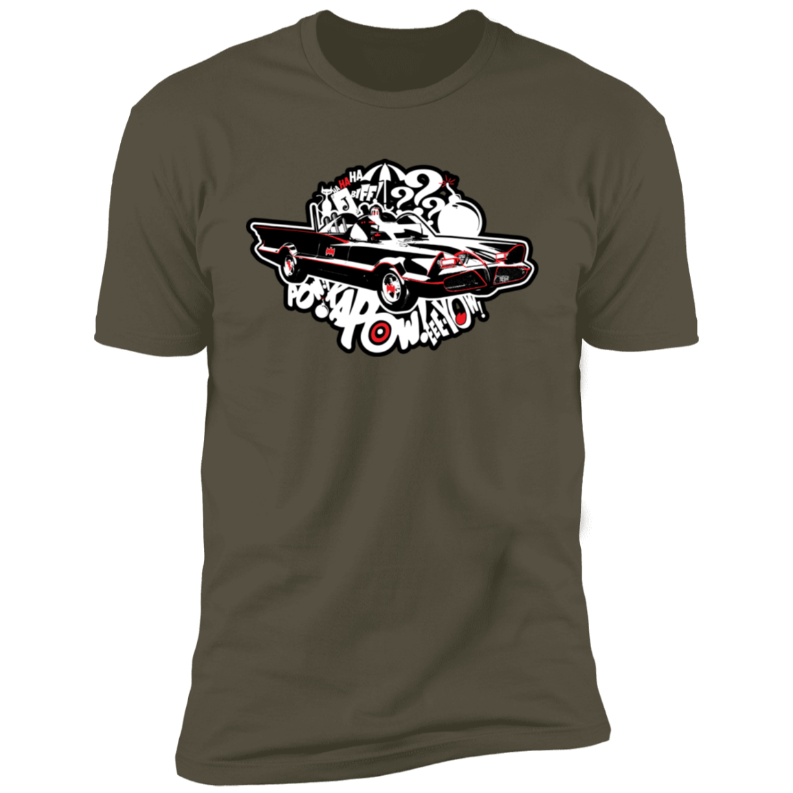 T-Shirts Military Green / S Gotham KAPOW Men's Premium T-Shirt