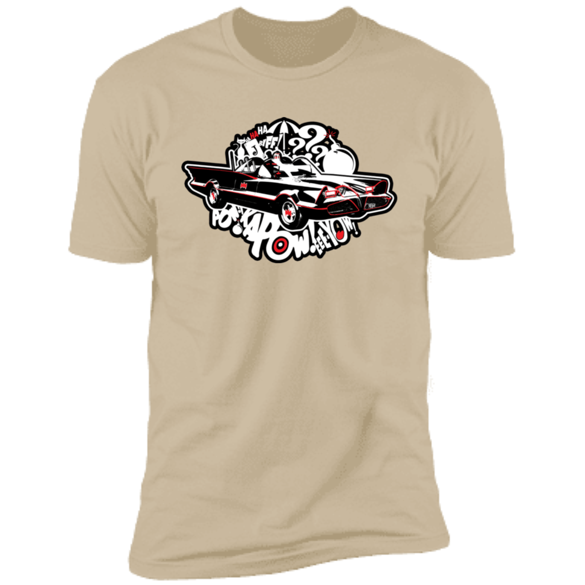 T-Shirts Sand / S Gotham KAPOW Men's Premium T-Shirt