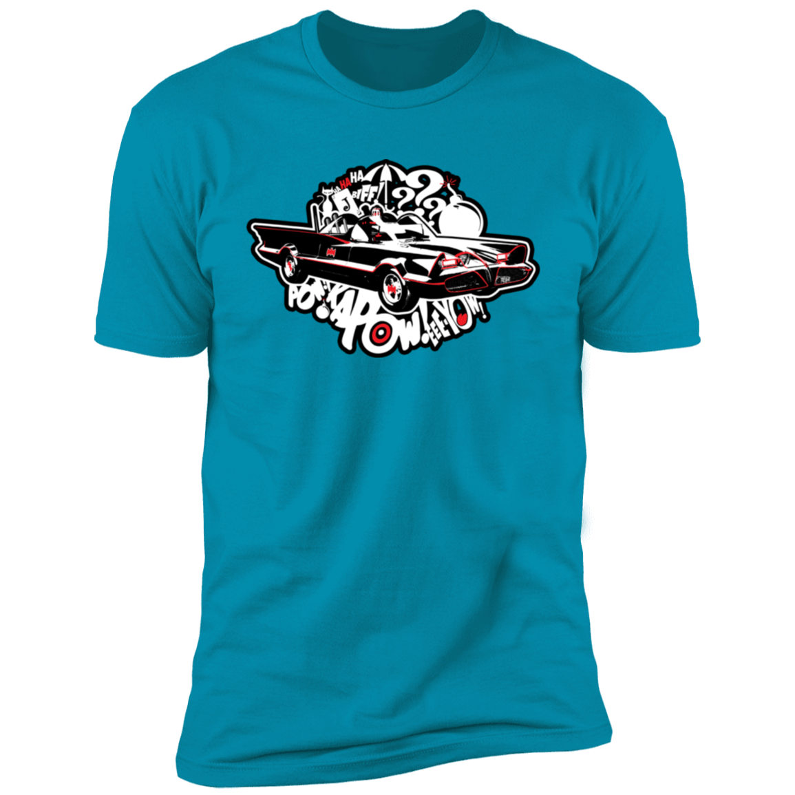 T-Shirts Turquoise / S Gotham KAPOW Men's Premium T-Shirt