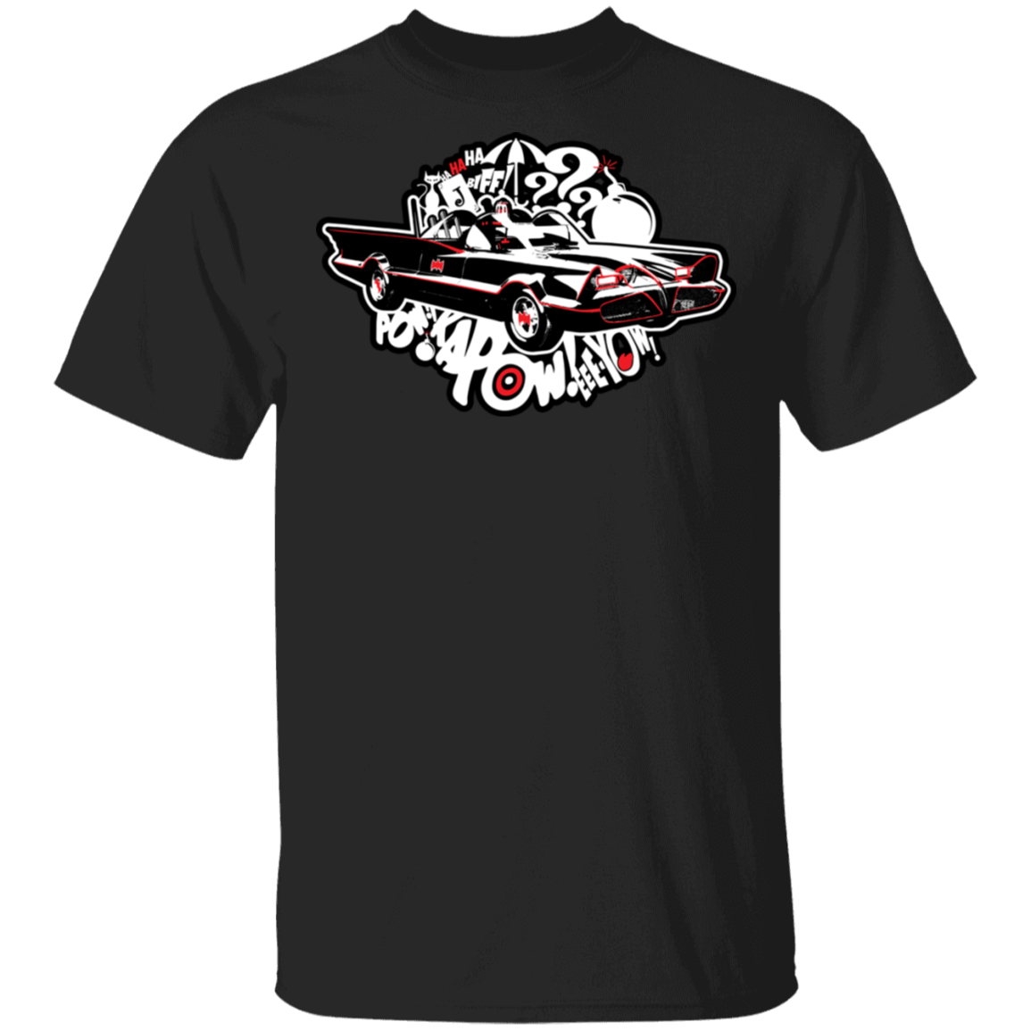 T-Shirts Black / S Gotham KAPOW T-Shirt