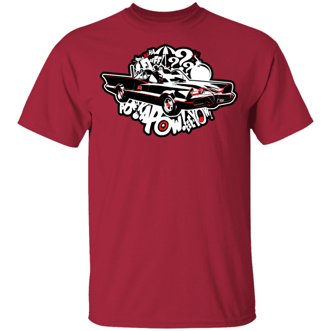 T-Shirts Cardinal / YXS Gotham KAPOW Youth T-Shirt