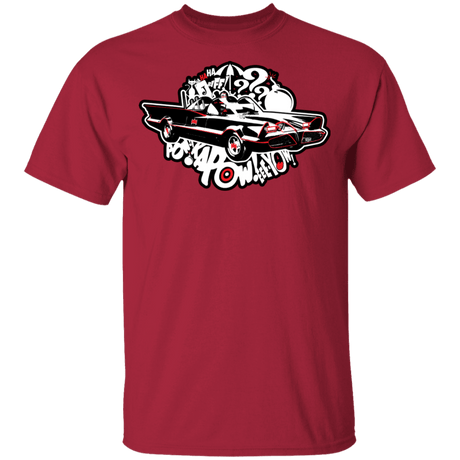 T-Shirts Cardinal / YXS Gotham KAPOW Youth T-Shirt
