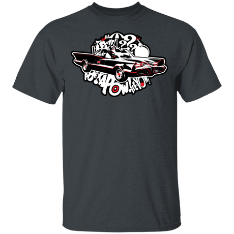 T-Shirts Dark Heather / YXS Gotham KAPOW Youth T-Shirt