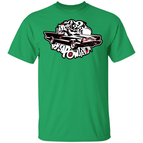 T-Shirts Irish Green / YXS Gotham KAPOW Youth T-Shirt