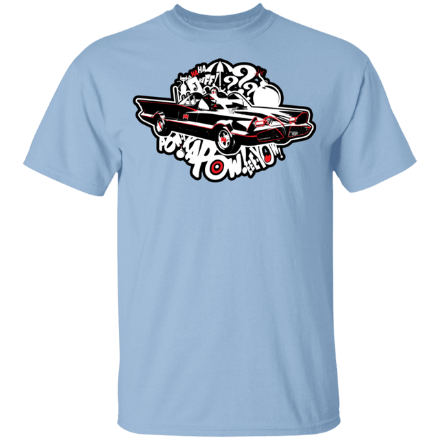 T-Shirts Light Blue / YXS Gotham KAPOW Youth T-Shirt