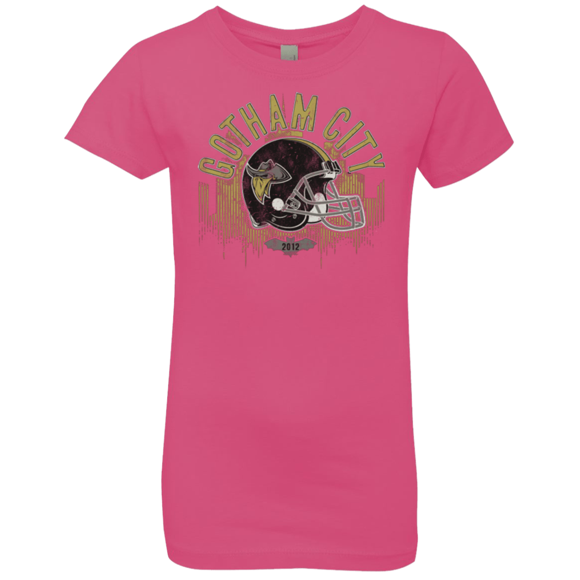 T-Shirts Hot Pink / YXS Gotham Rogues Girls Premium T-Shirt