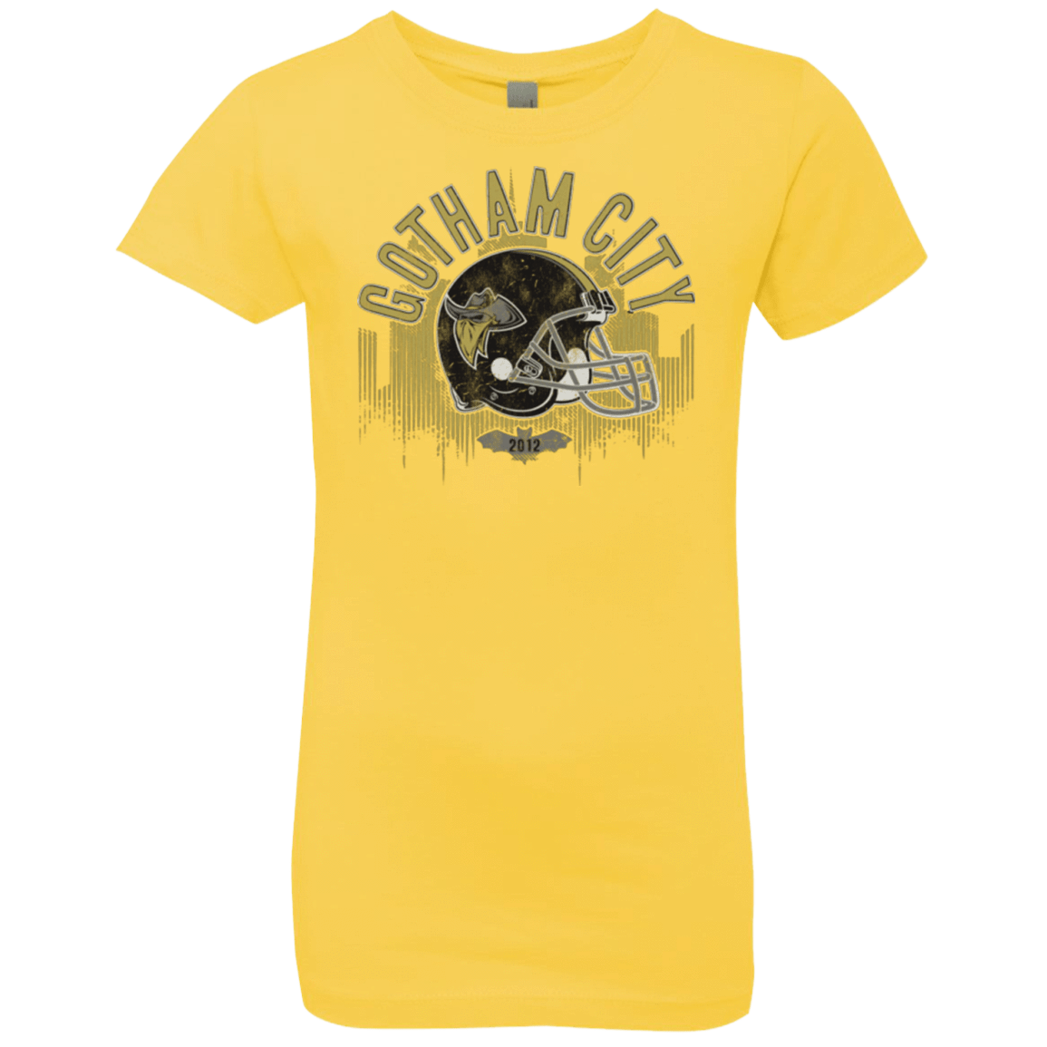 T-Shirts Vibrant Yellow / YXS Gotham Rogues Girls Premium T-Shirt