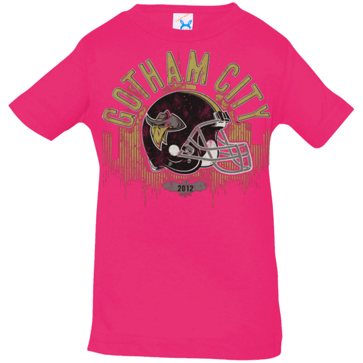 T-Shirts Hot Pink / 6 Months Gotham Rogues Infant Premium T-Shirt