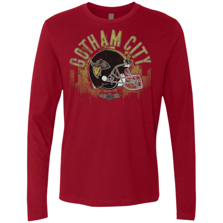 T-Shirts Cardinal / Small Gotham Rogues Men's Premium Long Sleeve