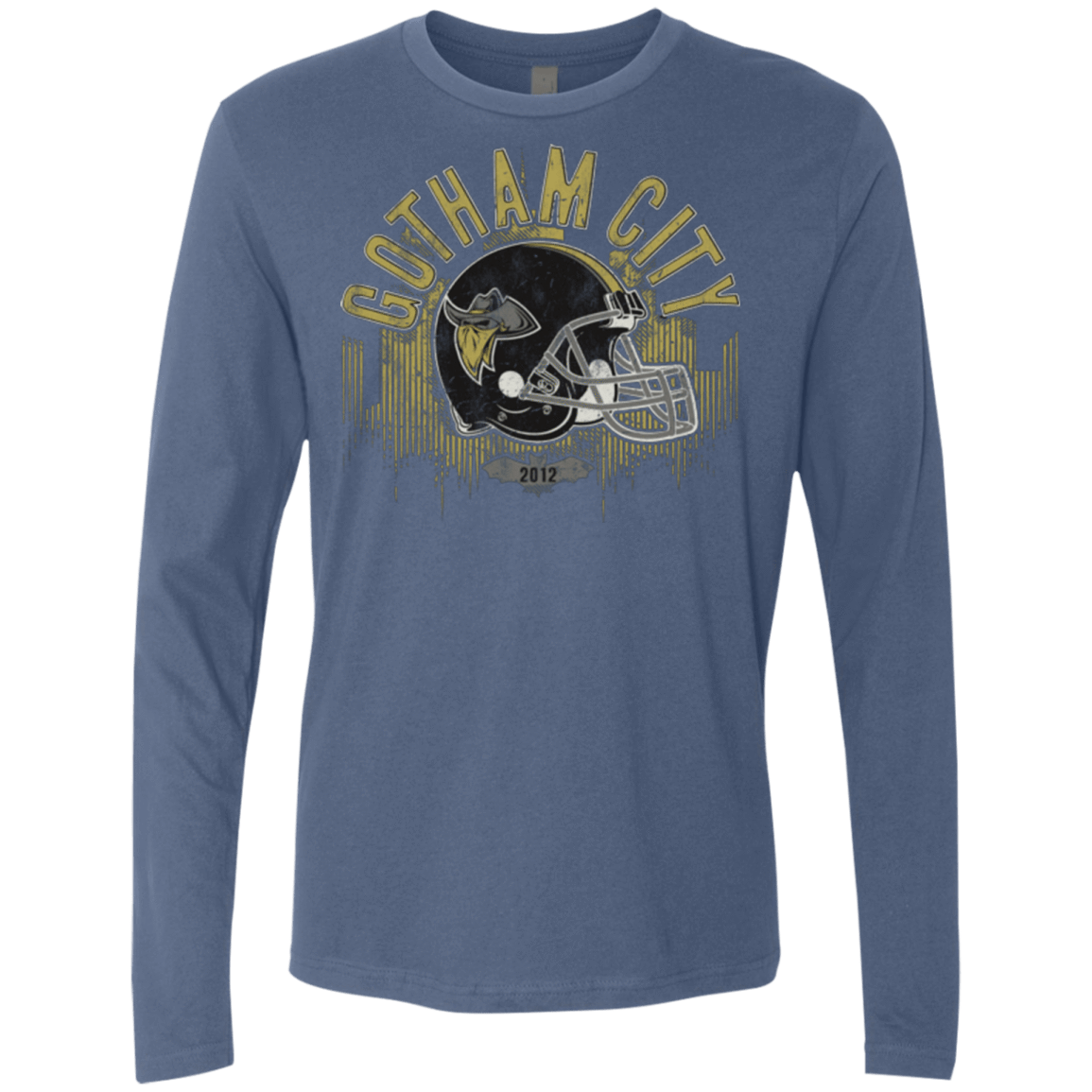 T-Shirts Indigo / Small Gotham Rogues Men's Premium Long Sleeve