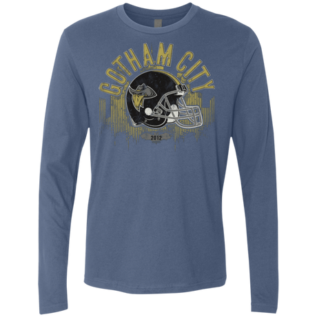 T-Shirts Indigo / Small Gotham Rogues Men's Premium Long Sleeve