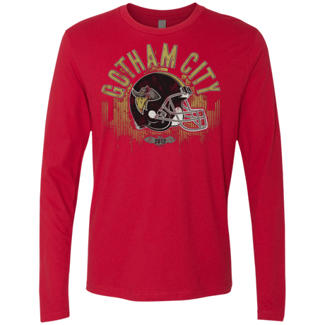 T-Shirts Red / Small Gotham Rogues Men's Premium Long Sleeve