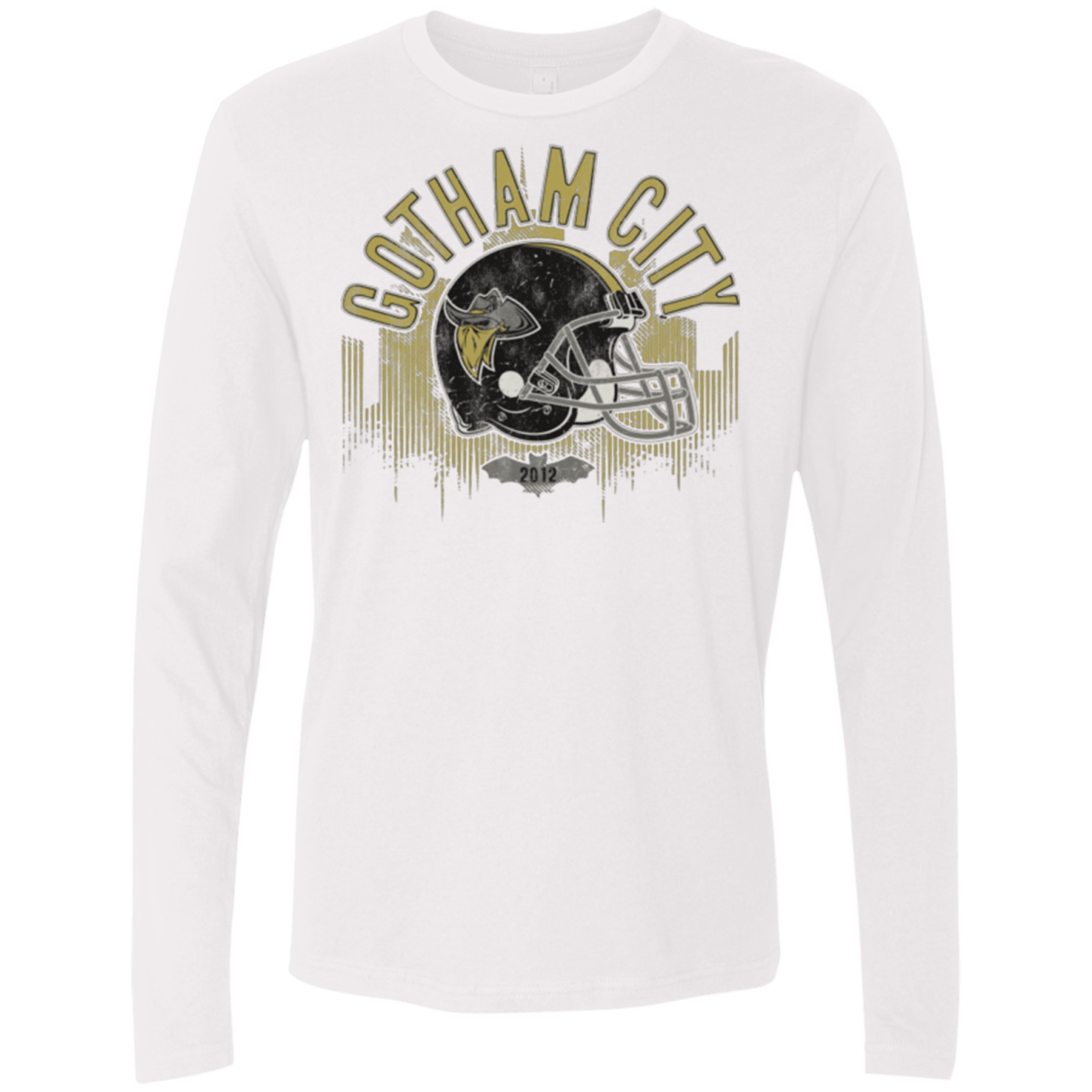 T-Shirts White / Small Gotham Rogues Men's Premium Long Sleeve