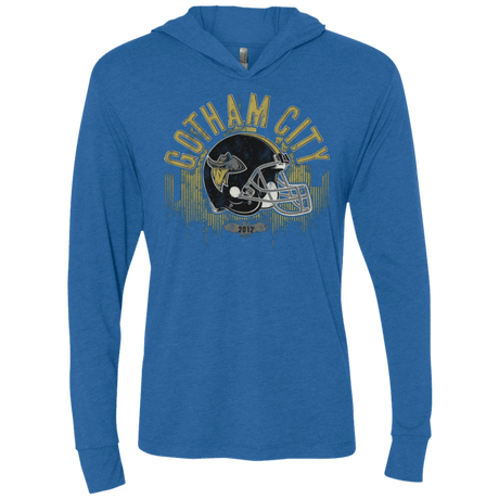 T-Shirts Vintage Royal / X-Small Gotham Rogues Triblend Long Sleeve Hoodie Tee