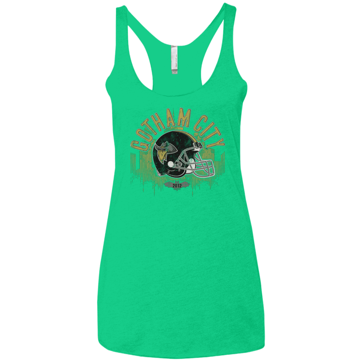 T-Shirts Envy / X-Small Gotham Rogues Women's Triblend Racerback Tank