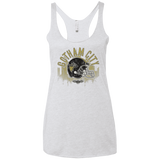 T-Shirts Heather White / X-Small Gotham Rogues Women's Triblend Racerback Tank