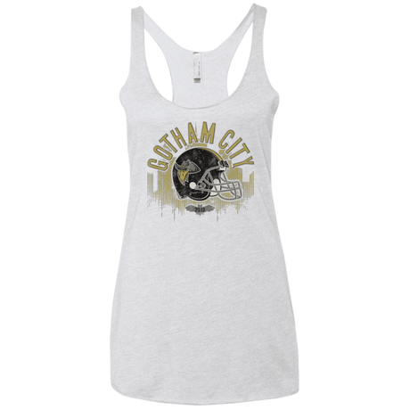 T-Shirts Heather White / X-Small Gotham Rogues Women's Triblend Racerback Tank
