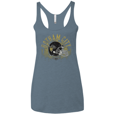 T-Shirts Indigo / X-Small Gotham Rogues Women's Triblend Racerback Tank