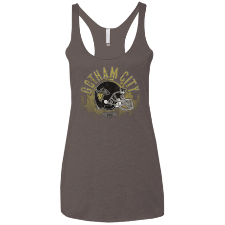 T-Shirts Macchiato / X-Small Gotham Rogues Women's Triblend Racerback Tank