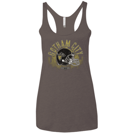 T-Shirts Macchiato / X-Small Gotham Rogues Women's Triblend Racerback Tank