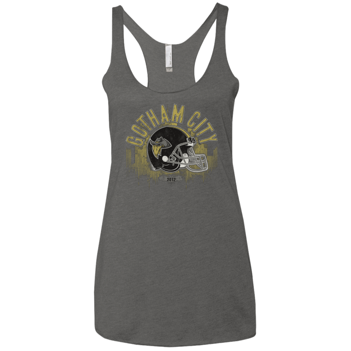 T-Shirts Premium Heather / X-Small Gotham Rogues Women's Triblend Racerback Tank