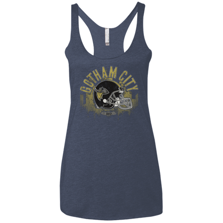 T-Shirts Vintage Navy / X-Small Gotham Rogues Women's Triblend Racerback Tank