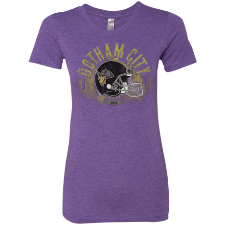 T-Shirts Purple Rush / Small Gotham Rogues Women's Triblend T-Shirt